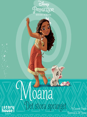 cover image of Moana. Det stora språnget
